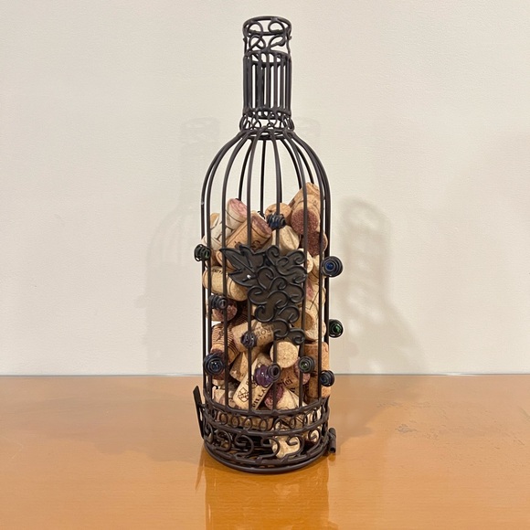 WINE BOTTLE CORK Metal Cage. - Picture 3 of 6